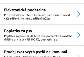 Mobilní aplikace