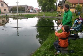 Vlkovské rybaření na louži 6.5.2017
