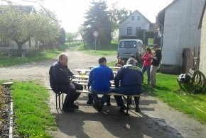 Vlkovské rybaření na louži 6.5.2017