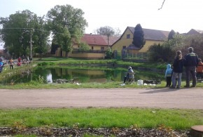 Vlkovské rybaření na louži 6.5.2017