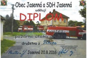 Diplomy ze soutěží