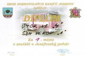 Diplomy ze soutěží