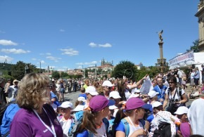 Ve sletovém průvodu Praha 1.7.2018