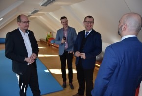 Hejtman kraje navštívil Vlkov