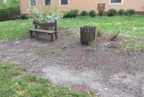 Brigáda na úklid vlkovské návsi 28.4.2019