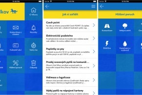 Mobilní aplikace Vlkov