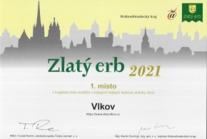 Nejlepší web obce má v kraji Vlkov! 