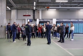 Exkurze na hasičskou záchrannou stanici na Letišti Praha