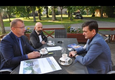 Hejtman kraje se seznámil s Vlkovem 